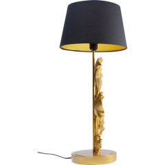Leaf Gold Polyester Masa Lambası 69 cm