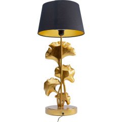 Leaf Gold Polyester Masa Lambası 69 cm