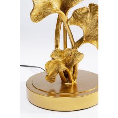 Leaf Gold Polyester Masa Lambası 69 cm
