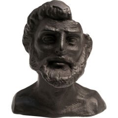Bearded Man Antrasit Dekoratif Obje 11 cm