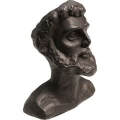 Bearded Man Antrasit Dekoratif Obje 11 cm