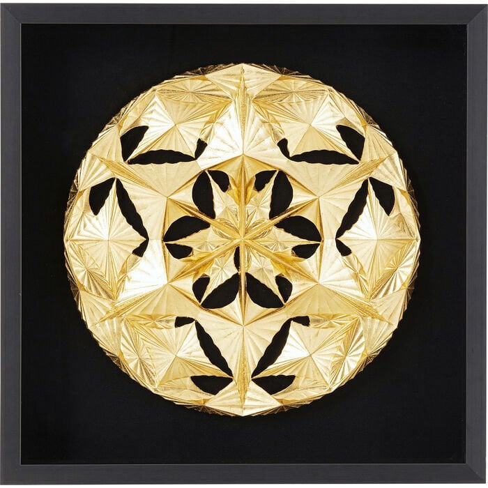 Leaf Ball Kanvas Tablo 60x60 cm