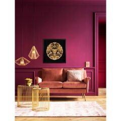 Leaf Ball Kanvas Tablo 60x60 cm