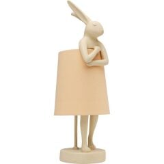 Table Lamp Animal Rabbit Peach 50cm