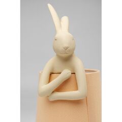 Table Lamp Animal Rabbit Peach 50cm
