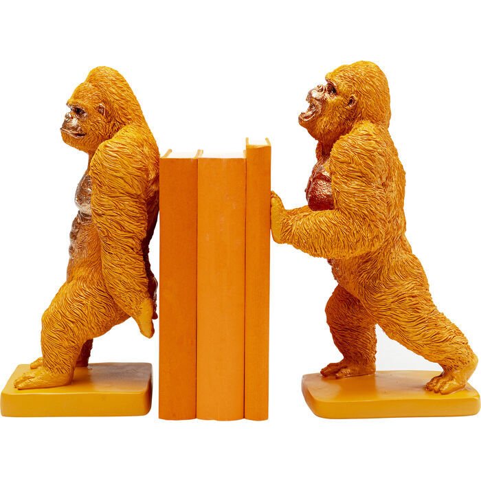 Gorilla Orange Reçine Kitap Tutucu