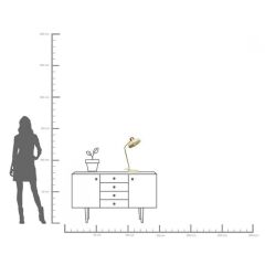 Table Lamp Demi Light Green 56cm