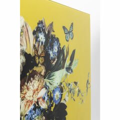 Bouquet Beauty Yellow Cam Resim 100x100cm