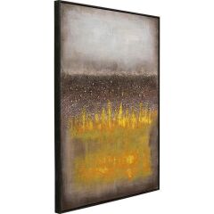 Canvas Picture Vista Yellow 90x120 cm