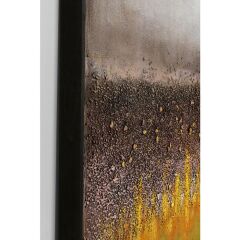 Canvas Picture Vista Yellow 90x120 cm