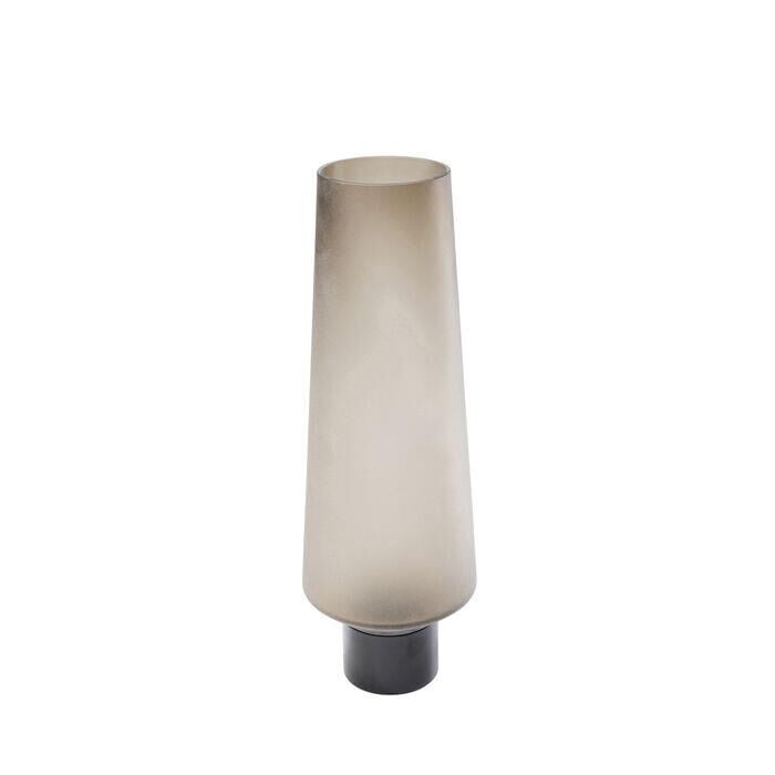 Vazo Noble Kahverengi Mat 40 Cm
