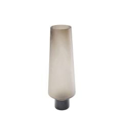 Vazo Noble Kahverengi Mat 40 Cm