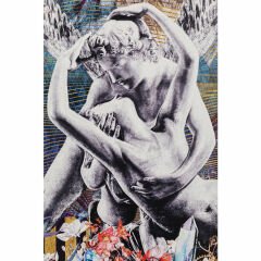Lovers Ahşap Çerçeveli Tablo