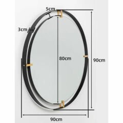 Betsy Frame Metal Konsol Aynası