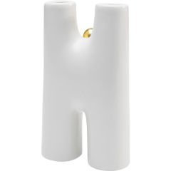 Funny Teeth White Vazo 16cm