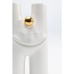 Funny Teeth White Vazo 16cm