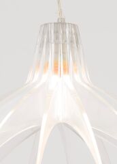 Pleksi Dilimli Sarkıt Avize Şeffaf