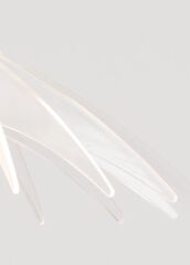 Pleksi Dilimli Sarkıt Avize Şeffaf