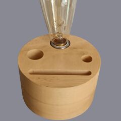 Dalen Açık Kahverengi Masa Lambası