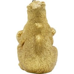 Gorilla Gold Dekoratif Obje 46cm