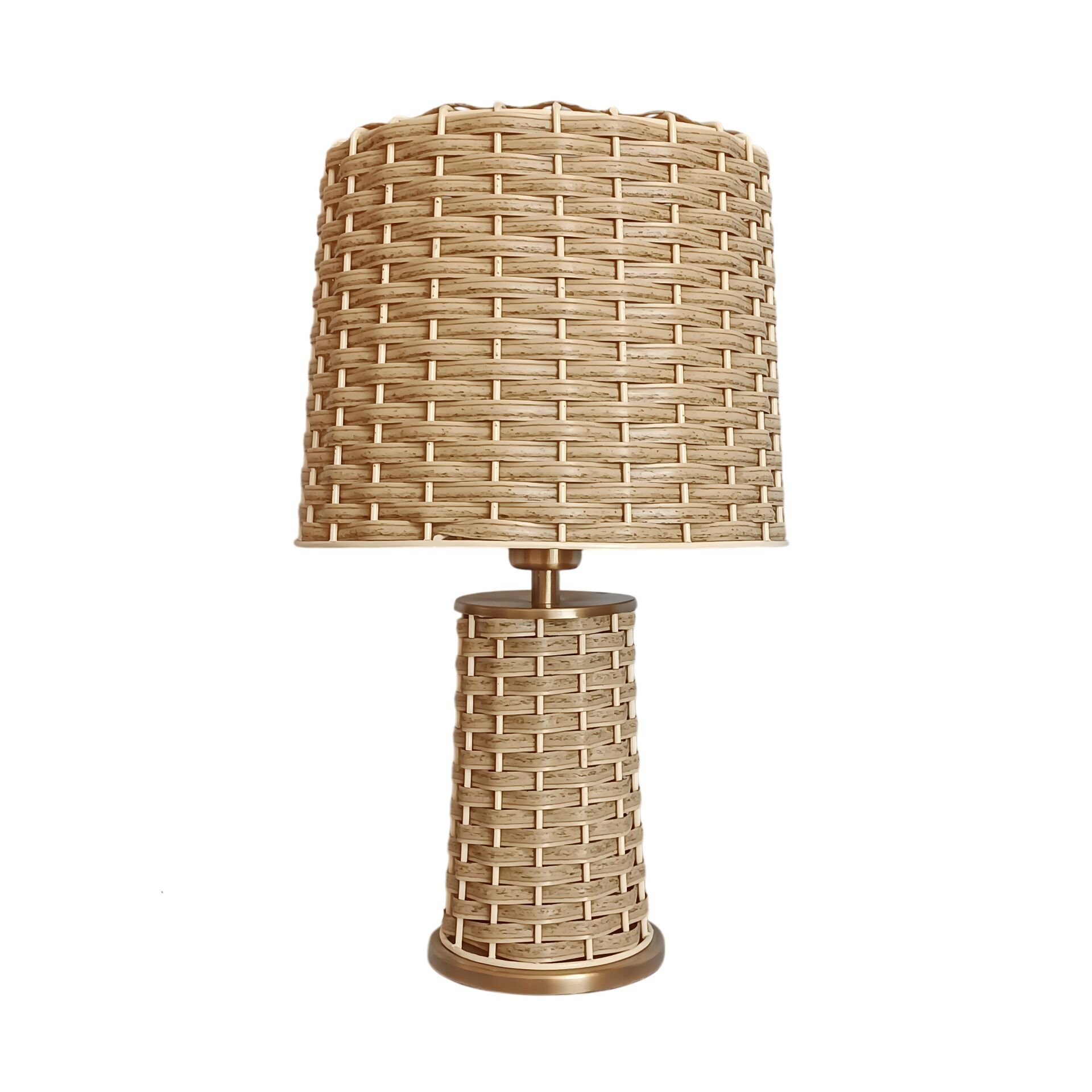 Hesya Rattan Hasır Abajur