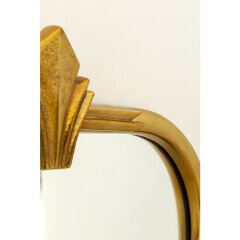 Window Tower Gold Duvar Aynası