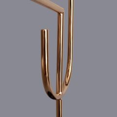 Polde Gold Detaylı Siyah Şamdan