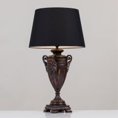 Polyester Abajur Bakır Eskitme