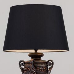 Polyester Abajur Bakır Eskitme