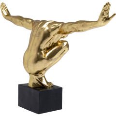 Athlete XL Gold Dekoratif Obje