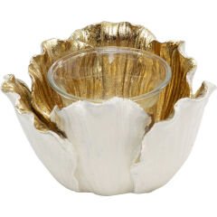 Flower Bloom Cream Gold Mumluk