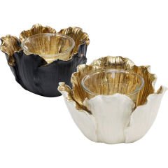 Flower Bloom Cream Gold Mumluk