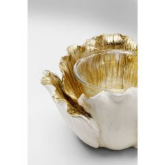 Flower Bloom Cream Gold Mumluk
