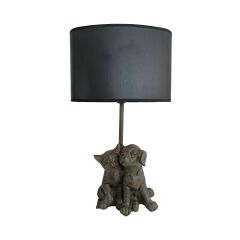 Animals Eskitme Yeşil Polyester Abajur