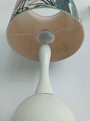 Jadon Krem Polyester Abajur