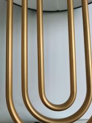 Ulrich Gold Siyah Metal Abajur