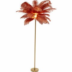 Feather Palm Rusty Kırmızı Lambader 165cm