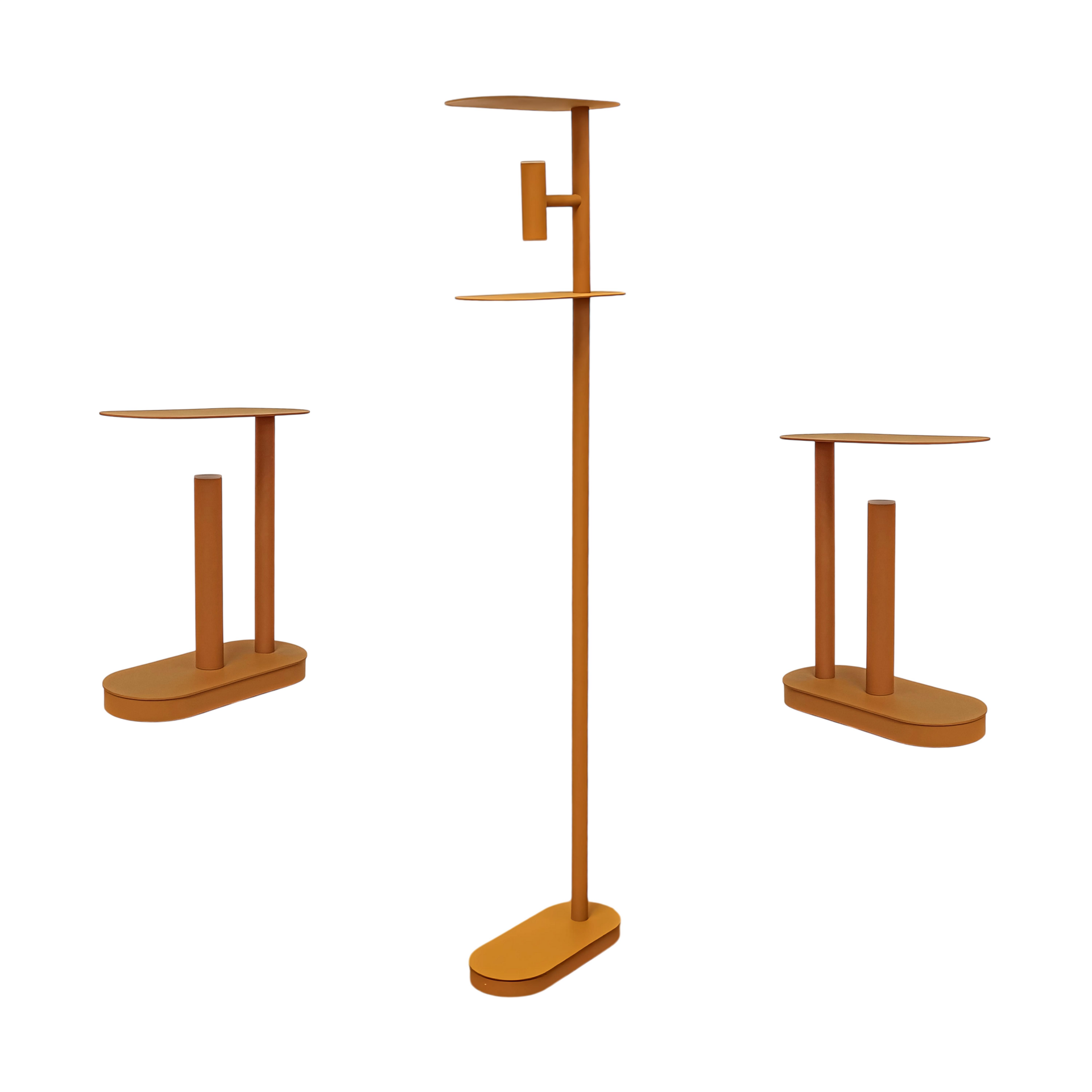 Luno Koleksiyonu 3'lü Aydınlatma Seti (2 Masa Lambası, 1 Lambader)