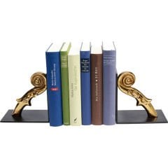 Musica Pirinç Kaplamalı Kitap Tutucu