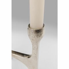 Stacky Silver Şamdan 15cm