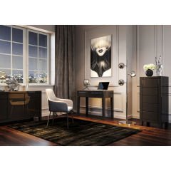 Luxury Push Grey MDF Konsol