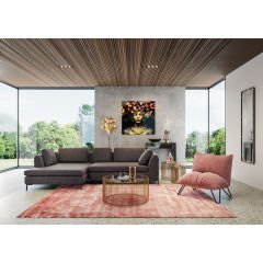 Luxury Push Grey MDF Konsol