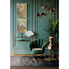 Ginkgo Elegance Porselen Vazo
