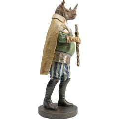 Sir Rhino Standing Dekoratif Obje 42 cm