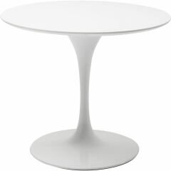 Table Top Invitation Round White Ø90cm