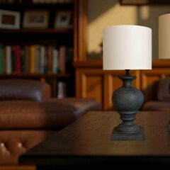 Veros Duman Gri Abajur