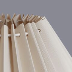 Luyida Yeşil Kahverengi Rattan Abajur