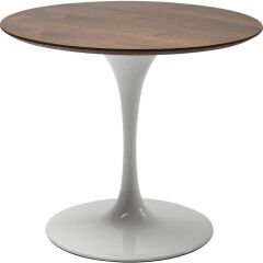 Table Top Invitation Round Walnut Ø90cm