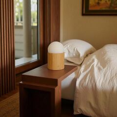 Nesle Açık Kahverengi Masa Lambası