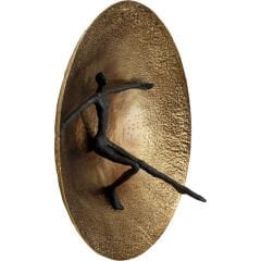 Umano Brass Duvar Dekorasyon Objesi